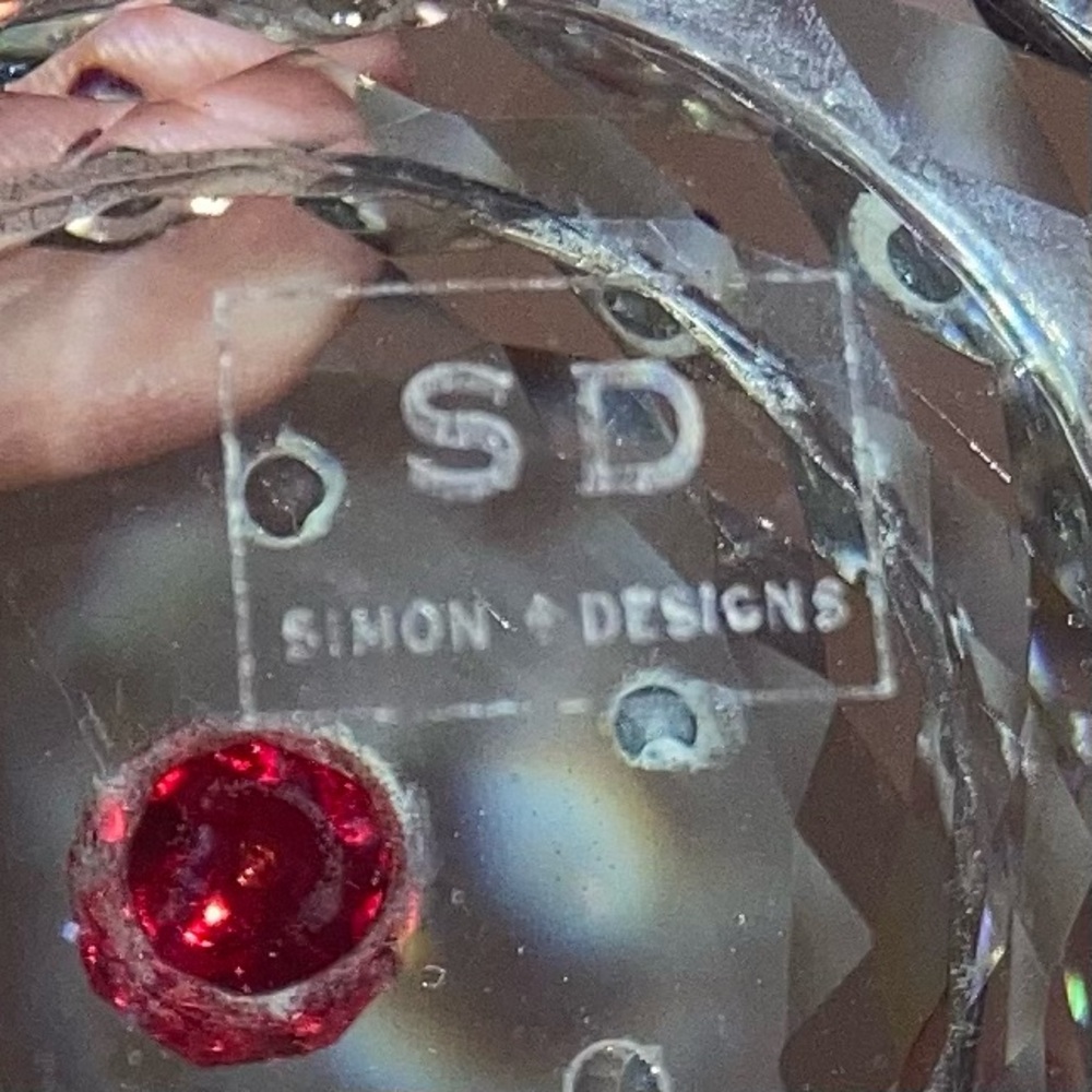 Crystal Cupcake Simon Designs Colorful Limited Edition Designer Home Decor - Picture 7 of 12